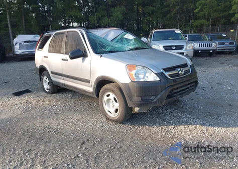 2002 Honda Cr-V Lx from USA, damaged, VIN JHLRD68412C013771